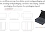 design custom card game box, deck box, tuck box packaging, dieline, 3d mockup